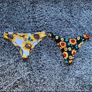 Sunflower Bikini Bottoms Size S